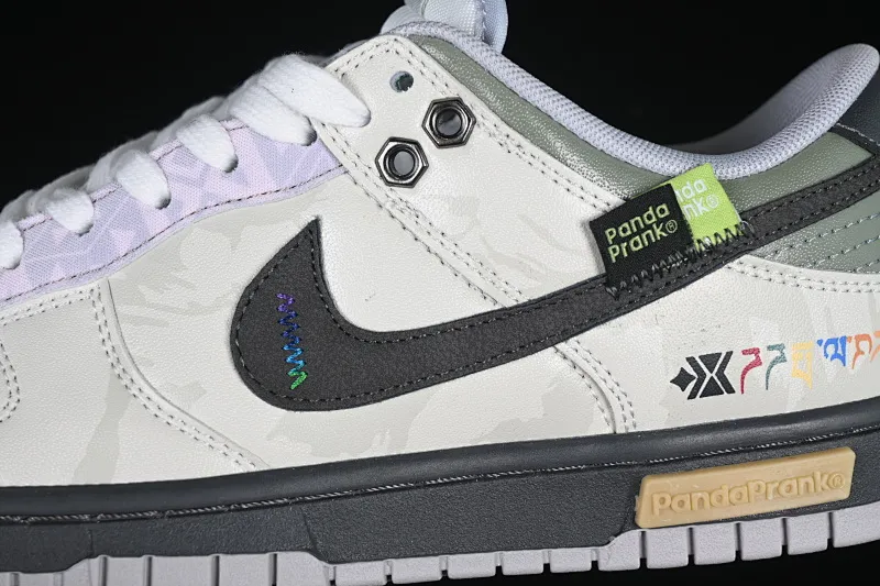 All Categories Nk SB Dunk Series Nk SB Dunk Low Low-top Sneakers Nk Dunk Retro "Grey Fog" Panda Prank Go to Tibet Heart of the Wilderness Gray Black Low-top Casual Sneakers DD1391-103